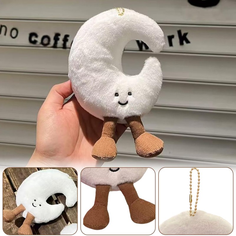 DEZP Bag Charms Key Ring Plush Key Ring Bag Charms