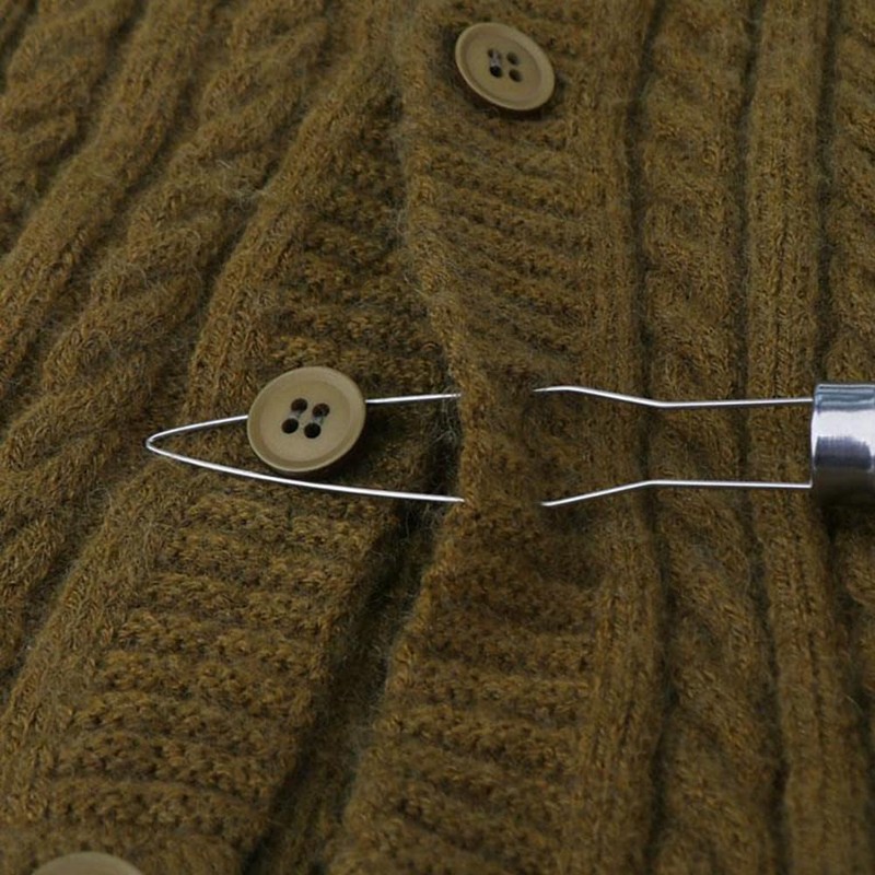 6PCS Button Hook and Zipper Pull Helper,One Hand Button Assist