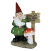 Ebros Gift Whimsical Festive Holiday Mr Gnome Grandpa Standing by