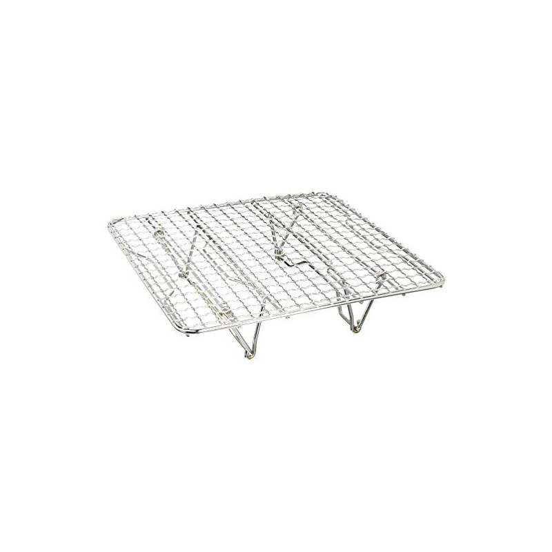 Captain Stag Square Baking Wire Tray with Legs for Dutch