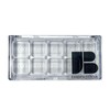Makeup Palette Pro Paleta Vacía de Maquillaje Transparente con 10