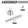 sourcing map 3/8"-16 Fully All Threaded Rod, 6 Pcs 304