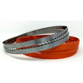 72 x 5/8 x 3TPI (2 PACK) Bone-in Bandsaw Blades Meat Cutting 72 in. Length x 5/8 in Width x .022 Thickness x 3 TPI Band saw Blade For cutting bone and meat (2)