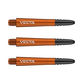 WINMAU Vecta Orange Medium Dart Shafts (Shafts) - 1 Set Per Pack (Total 3 Stems)
