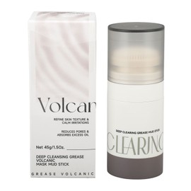 Clay Mask Stick Oil Control Portable Deep Pore Cleansing Face Mask Stick with Silicone Brush 45g