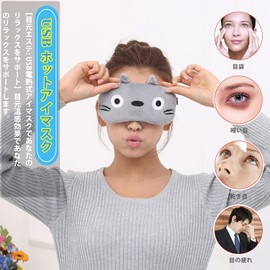 YUBOEST Hot Eye Mask, USB Electric Heated Type, Steam, Cute, Ice Eye Mask, For Both Hot and Cold Use, Temperature and Timer Adjustable, Mother's Day, Lover, Birthday Gift, Travel, Light Shade, Gift Case Packaging, Storage Bag Included