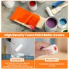 50 Pack 4 Inch Small Foam Paint Rollers, Mini Painting