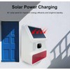 HXA523 Solar Outdoor Siren - Wireless, Compatible with HUXGO Smart