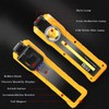 Rechargeable Work Light, Compact Rechargeable Flashlight, with 3 Modes, COB
