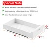1 Pack | 21" Deep Pull Out Cabinet Organizer Adhesive,