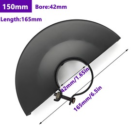 Thickened Grinder Guard(Bore 1.65 inch) for 4-1/2 inch to 6 inch DewaIt,Bosh,Makit,Robi,Matabo,Craftsmen Angle Grinder