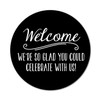 36 2.5-inch Welcome Sticker Labels for Wedding Shower Guest Gifts