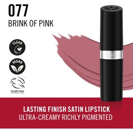 Rimmel Lasting Finish Lipstick - Brink Of Pink // Round Lipstick (Limited)