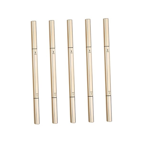 5Pcs Double Head Eyebrow Pens with Brush Precise Perspiration Makeup