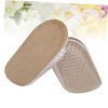 Baluue 2pcs Heightening Half Insole Invisibility Cushion Pad Comfortable Forefoot