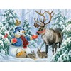 SUNSOUT INC - Christmas Friends - 1000 pc Jigsaw Puzzle
