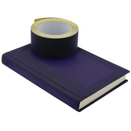 Blue Bookbinding Tape, Blue Cloth Book Repair Tape for Bookbinders, Blue Fabric Hinging Tape, Craft Tape, 3" Inches by 45' Feet, Acid Free and Archival Safe Tape for Crafts & Book Repair