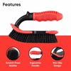 Carpet Cleaning Brush Stiff Bristle Car Carpet Brush with Ergonomic
