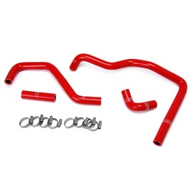 HPS 57-1587-RED Red Silicone Heater Hose Kit Coolant