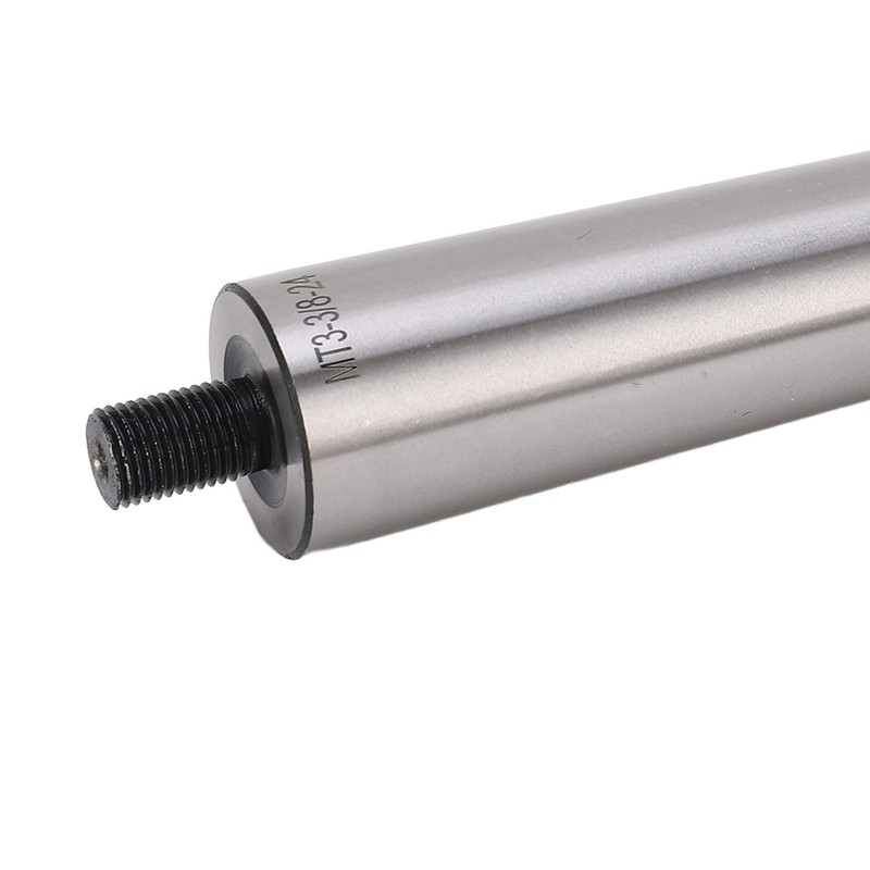 Drill Chuck Arbor MT3 Shank to 3/8in‑24 Threaded Mill Chuck