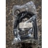 Unbranded 12 Foot Gloss Black Handset/Curly/