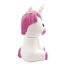 Ulticool - Unicorn 8 GB Unicorn - Pretty Sweet Cute USB Pink White - Memory Stick Data Storage - Flash Pen Drive - Memory Stick - Unique Original Design - Pink White