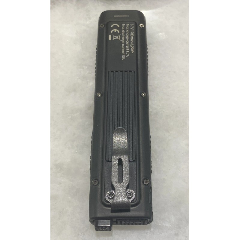 DH Gun Metal Gray Deep Pocket Clip W/Filler Tab For