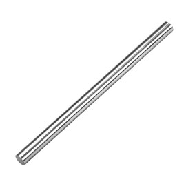 sourcing map K30 Tungsten Steel Lathe Round Rod Solid Shaft Bar 6mm Dia 100mm Length