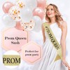 TOBATOBA Prom King and Queen Sashes, Prom Sashes King and