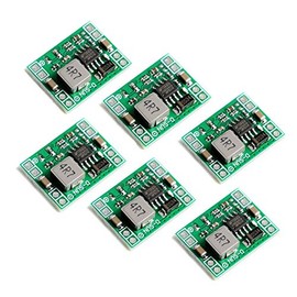 JZK 6X Mini Ultra Small MP1584EN DC to DC Step-Down Module 3A 7V~28V to 5V Fixed Output Voltage, MP1584EN DC-DC Buck Converter 24V 12V 9V to 5v