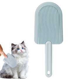 Celery Pets Cat Tongue Comb - Multifunctional Ice Cream Massage Grooming Brush for Dogs, Cats, Bunnies - Soft Pet Hair Shedding Tool