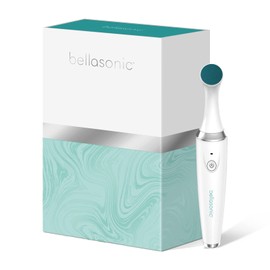 BELLASONIC 4-in-1 Rechargeable Electric Nail File Set with Travel Pouch – Unique Oscillating Head – Shape, Smooth, Buff & Shine Nails – Remove Cuticles & Calluses (White/Silver)