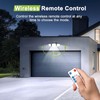 DAMINY Solar Security Light with Radar Motion Sensor,Super Bright LED