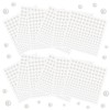 Naler 1830 Piezas Perlas de Espalda Plana para Manualidades DIY