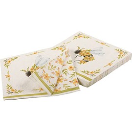 Primitives by Kathy Large Floral Bee Napkins