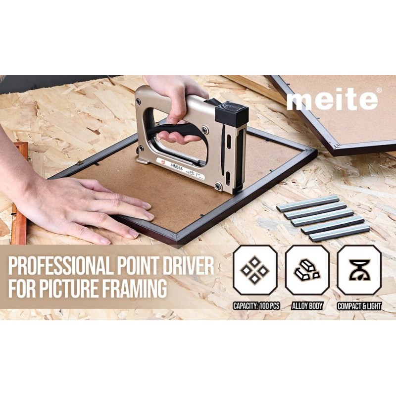 Point Drivers for Picture Framing with 1,000 Counts Flexible Point