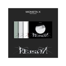 MONSTA X Reason 12th Mini Album CD+Photobook+Lyric book+Photocard+Unit photocard+POB+Tracking (VER.3)