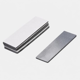 ND-0398-R04-2.0 x 0.8 inches (50 x 20 mm), Magnetic Sheet, Strong Magnet, Super Strong, Magnetic Tape, Double-Sided Tape (50 x 20 mm), 10 Sheets