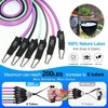 Peacafulife 200 Lbs Resistance Bands Set, Exercise Bands with Door