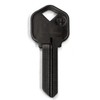 KeySmart AirKey - Ultra Lightweight Aluminum Keys (Black 3 Pack,
