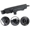Nurniacl 1 Pair Fog Lights Assembly with Bezel Wiring Harness