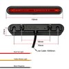 evermotor 6-58 V Brake Light Bicycle Rear Light, StVZO Approved