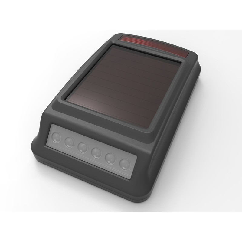 HTZSAFE DIY Solar Wireless Outdoor and Waterproof Alarm Receiver and