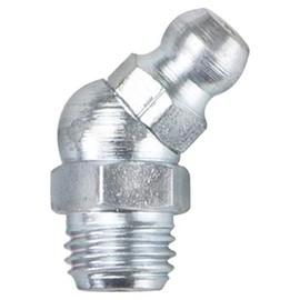 PROLUBE ¼-inch -28 SAE LT Grease Fitting | 45° | 3/8-inch Hex Size | 6,000 PSI | 5 Pack (46003), Yellow