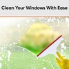 Superio 6” Window Squeegee with Grip Handle and Hanging Hook.