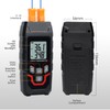 AOOFCMLLC Digital Thermocouple Thermometer Dual Channel K Type Thermometer with
