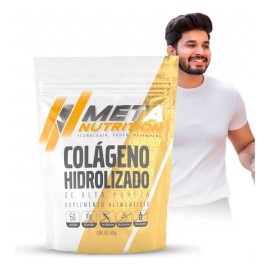 Colágeno Hidrolizado Puro Suplemento Meta Nutrition 500g