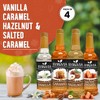 Syruvia Coffee Syrup Variety Pack Vanilla, Caramel, Hazelnut & Salted