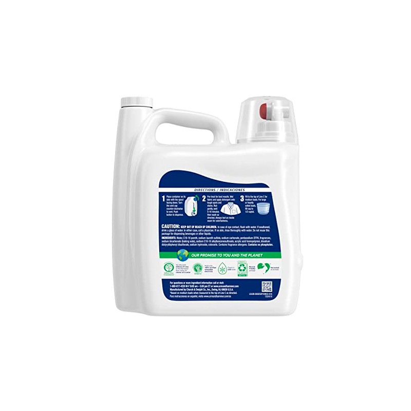 Arm & Hammer Sensitive Skin Free & Clear, 140 Loads
