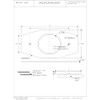 Westbrass A502-26 One-Hole Remodel Cover Plate for Moen and Delta